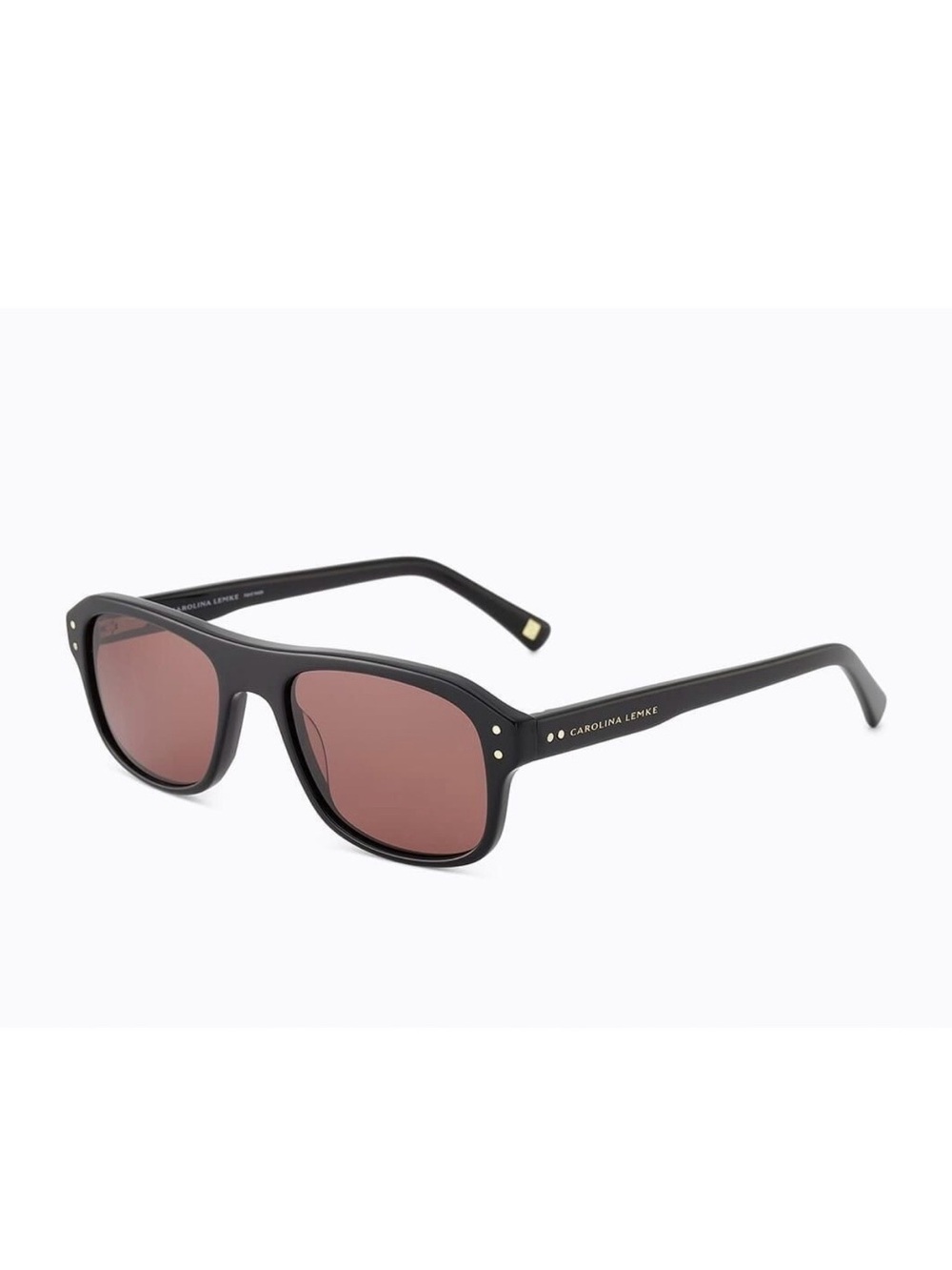 Carolina Lemke Berlin Eyewear - Nave, Shiny Black + Luxury Case CL9643-01